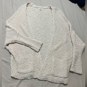Women’s medium popcorn cardigan